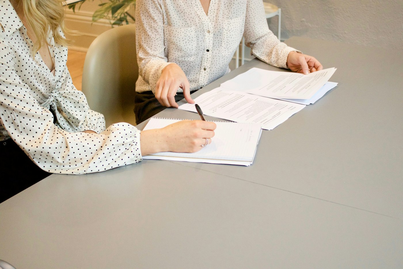 Examen de documents professionnels